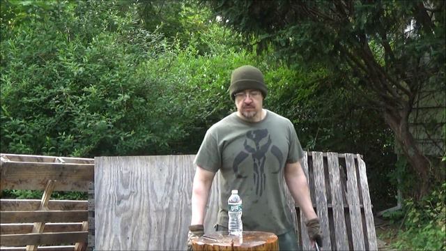 Cold Steel Espada XL Mops Up Leftover Bottles, Folding Knife Fun
