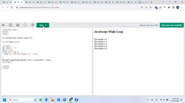 Js Lec 18 : For of loop, while, do while, break, continue