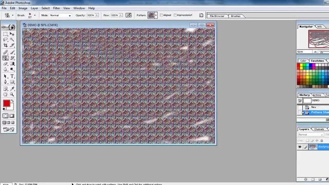 HOW TO USE PATTERN STAMP TOOL IN ADOBE PHOTOSHOP смотреть онлайн