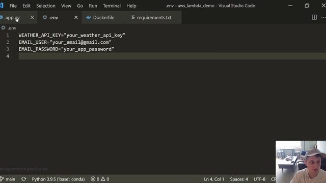 Python + AWS Lambda - Part 2: Local Setup смотреть онлайн