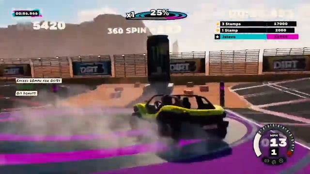 Dirt 5 Stuntmasta' Trophy (Score 30,000 Points In A Gymkhana) смотреть онлайн