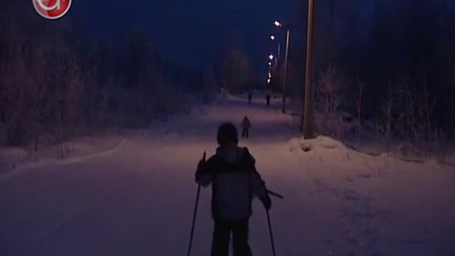 Лыжную трассу осветили смотреть онлайн