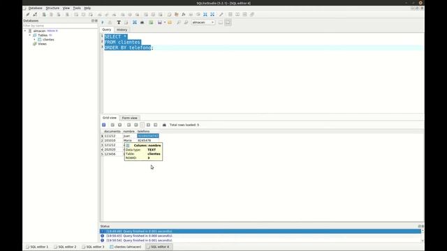 1.2 Java SQLite 2 смотреть онлайн