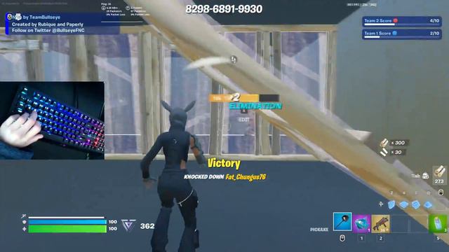 Razer Black widow V3 pro Fortnite😴 Keyboard sounds⌨️ Hand Cam📷 Piece Controll 1v1⭐. смотреть онлайн