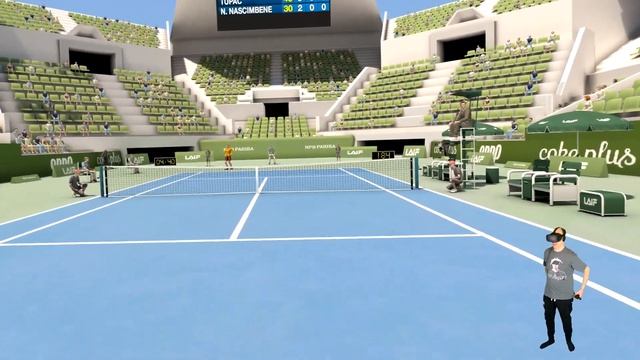 First Person Tennis - The Real Tennis Simulator [Let´s Play][Oculus Rift] смотреть онлайн