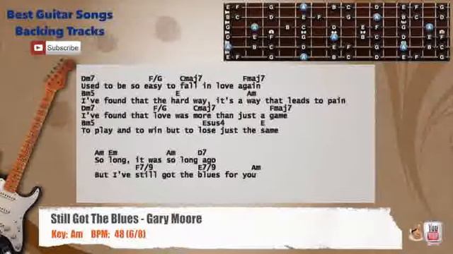 Still Got The Blues GARY MOORE STYLE IMPRO смотреть онлайн