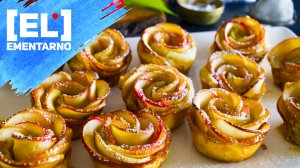 ВКУСНЫЕ РОЗЫ ИЗ ЯБЛОК И СЛОЕНОГО ТЕСТА Розочки с Яблоком Десерт Слойка Розочки из Слоеного Теста