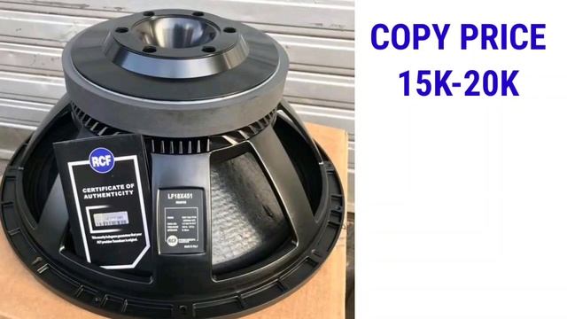 Rcf L18x451 original speaker | full review and 2022 price смотреть онлайн