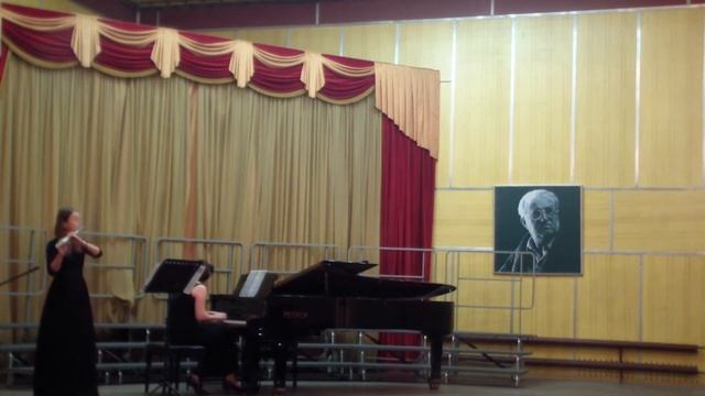 А Бородин Ноктюрн из квартета №2 исп. Зверева Ксения-флейта , Чугай Оксана-фортепиано октябрь2018г. смотреть онлайн