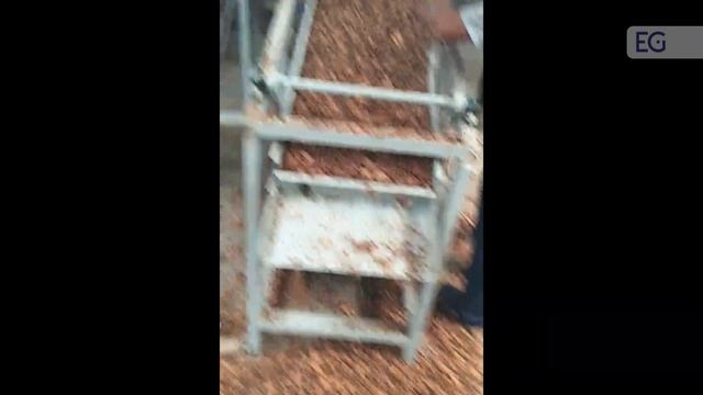 Станок для очистки колотых орехов от кожуры (грецкий орех, миндаль) смотреть онлайн