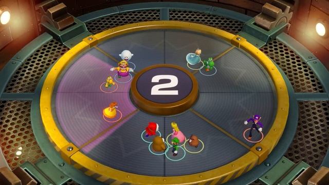 Super Mario Party - Couple Waluigi And Rosalina - Challenge Road - Chestnut Forest