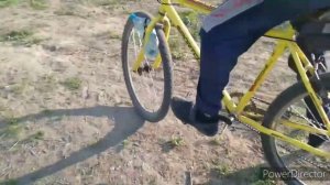 Как сделать мотоцикл из велосипеда.