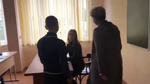 Поздравление с Днем учителя от 8"А" смотреть онлайн