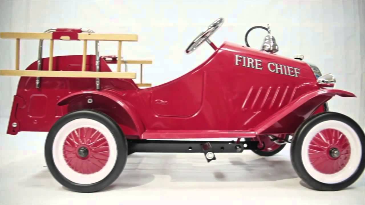 Педальная машинка TVL Firefighter смотреть онлайн