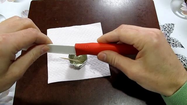 Ремонт керамического ножа. Repair ceramic knife смотреть онлайн