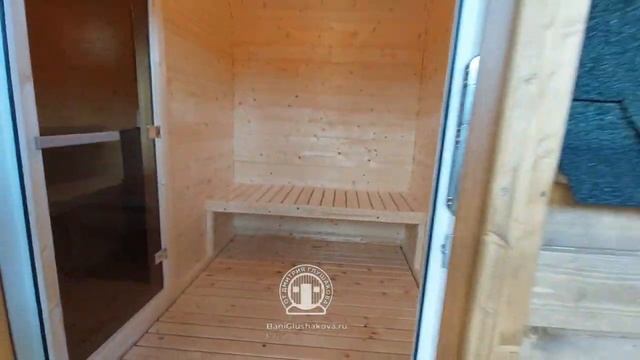 Баня «Карета» в светлом оттенке Акватекса смотреть онлайн