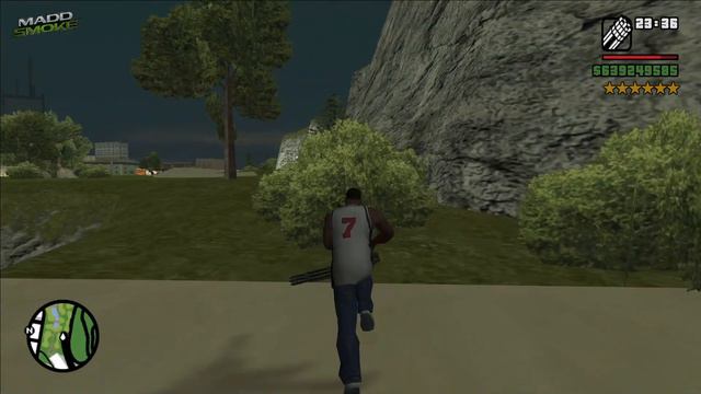 6 Star Wanted Level Rampage in GTA San Andreas! (Cop Battle Escape) смотреть онлайн
