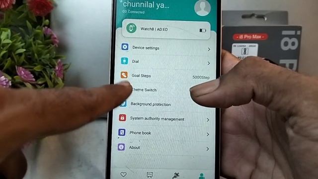 i8 pro max smartwatch connect to phone & Android | i8 Pro Max watch phone se connect kaise kare смотреть онлайн