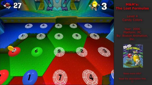 M&M's The Lost Formulas (2000, PC) - Level 4: Candy Colors смотреть онлайн