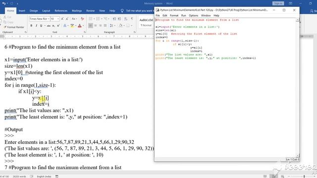 Python Important MinimumValue 91 of 123 Part 202 смотреть онлайн