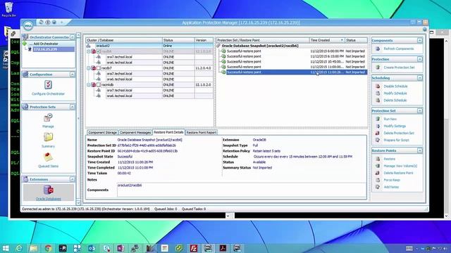 Dell Application Protection Manager – Part 3: Restoring an Oracle Database смотреть онлайн