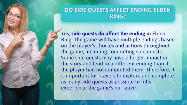 Do side quests affect ending Elden Ring? смотреть онлайн