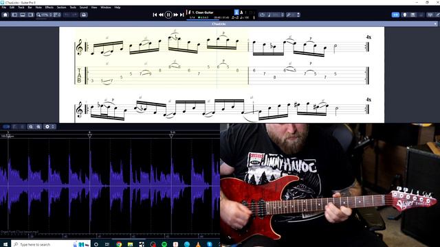 7sus Licks Guitar Pro Practice Routine Playalong