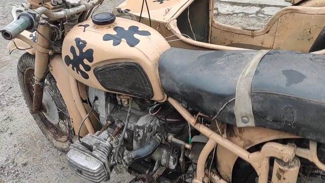 Днепр МТ-16 с приводом на коляску! смотреть онлайн