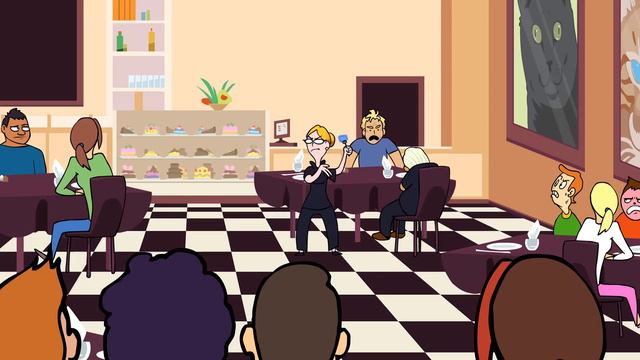Crazy Amy's Baking Company (Kitchen Nightmares Parody) - Jaxamoto смотреть онлайн