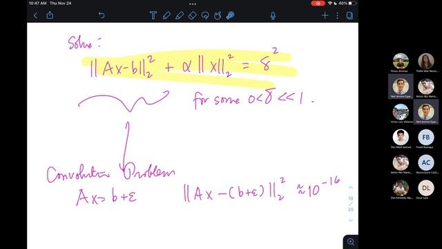 MATH 191 U. Meeting 18 (20221124) The Morozov Discrepancy Principle смотреть онлайн