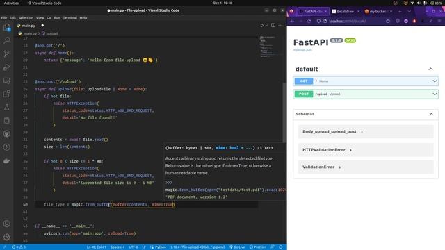 How to upload files to AWS S3 with FastAPI ? смотреть онлайн