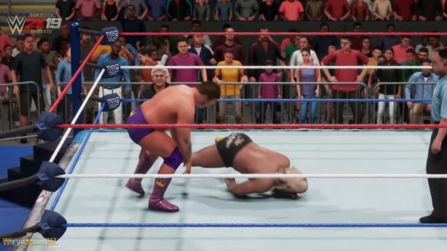 WWE2K19 GAMEPLAY: Greg "The Hammer" Valentine VS. "King" Harley Race [incl. Mods] смотреть онлайн