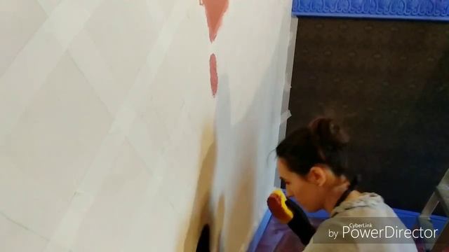 Роспись стен в средневековом стиле! (1часть!) Орнамент, 206 волнистых попугаев! смотреть онлайн