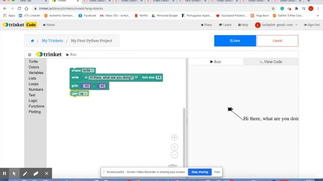 CoderDojo Week 8 - Exploring Turtle Graphics in Python смотреть онлайн