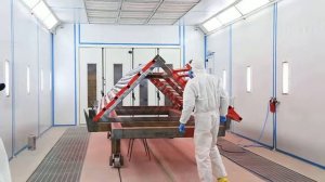 Покрасочные камеры для металлоконструкций. Подготовительные камеры перед окраской металлоконструкци