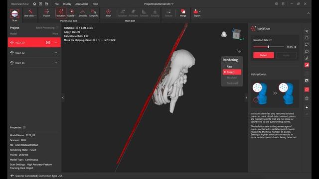 Revopoint Mini / RevoScan SailorMars Figure