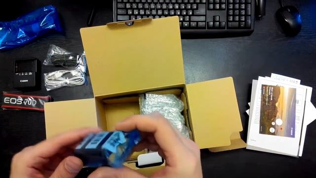 Canon EOS 70D. Распаковка смотреть онлайн