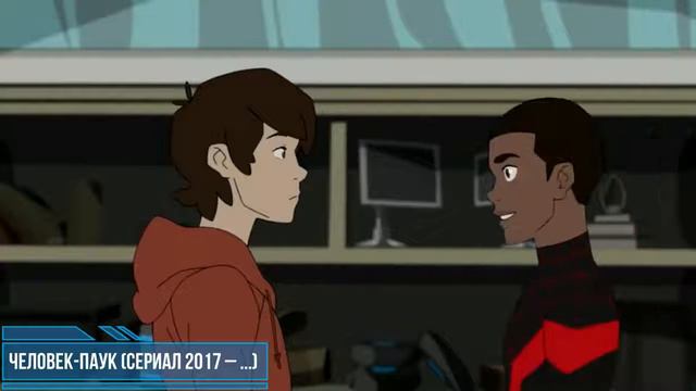 Эволюция Майлза Моралеса в мультфильмах Evolution Of Miles Morales In Cartoons