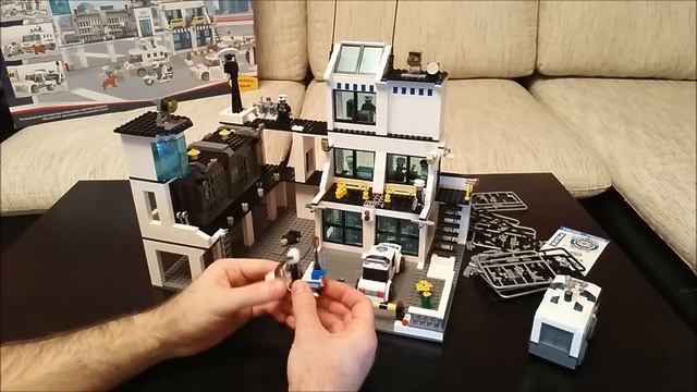 Обзор конструктора AUSINI арт. 23110 Полицейский участок 1227 деталей - аналог Lego 7744