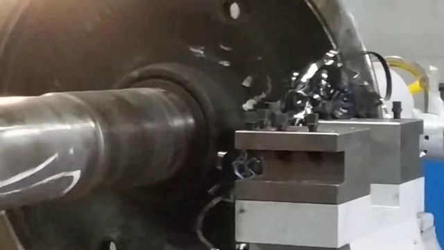 Вырез бандажа на колёсной паре станок РТС317-6 смотреть онлайн