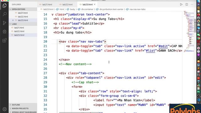 Bootstrap - V2.3 - Tạo tabs trong bootstrap (2) смотреть онлайн
