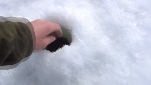 Отчёт о рыбалке по последнему льду или полагаясь чисто на удачу