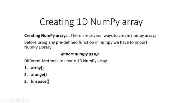NumPy смотреть онлайн