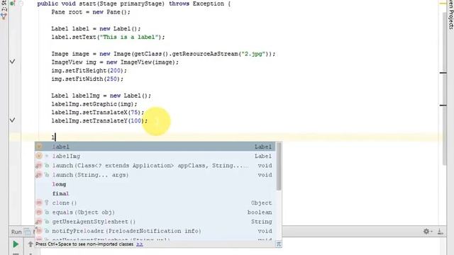 JavaFX. Tutorial#3. Label. (Урок 3, Обучалка, Метка) rus. смотреть онлайн