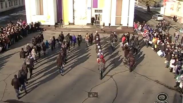 Флешмоб ко Дню студента Красный Луч смотреть онлайн