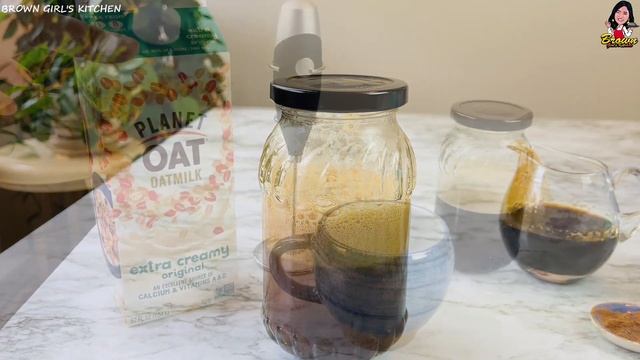 How to Make Starbucks Brown Sugar Oat Milk Shaken Espresso | EASY COPYCAT STARBUCKS смотреть онлайн