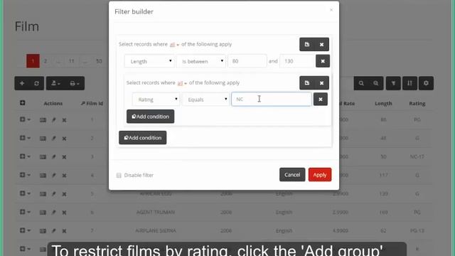 PHP Generator 15.12 new features. Part 1. Enchanced Filter Builder смотреть онлайн