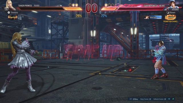 The girls are fighting| TEKKEN 8 CBT Lili (me) vs Asuka (Dtown) смотреть онлайн