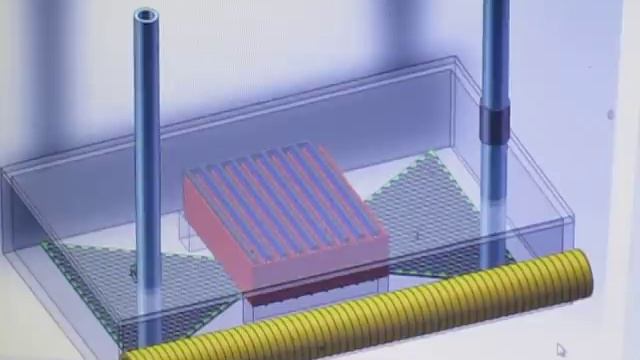 Летающая платформа с эффектом зеленого свечения. смотреть онлайн