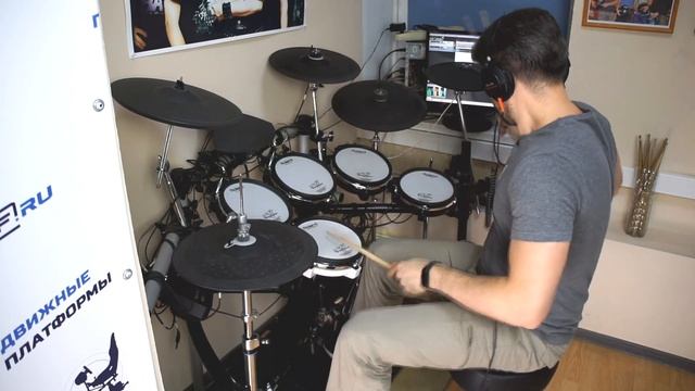 СЕКТОРА ГАЗА - СТРАХ на барабане (друм ковер) смотреть онлайн